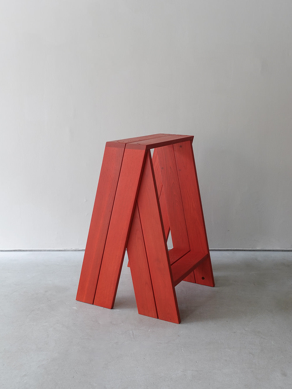 「Spiral Xmas Market 2022」展限定 AA HIGH STOOL by Karimoku レッド 2脚セット （オークション販売商品）